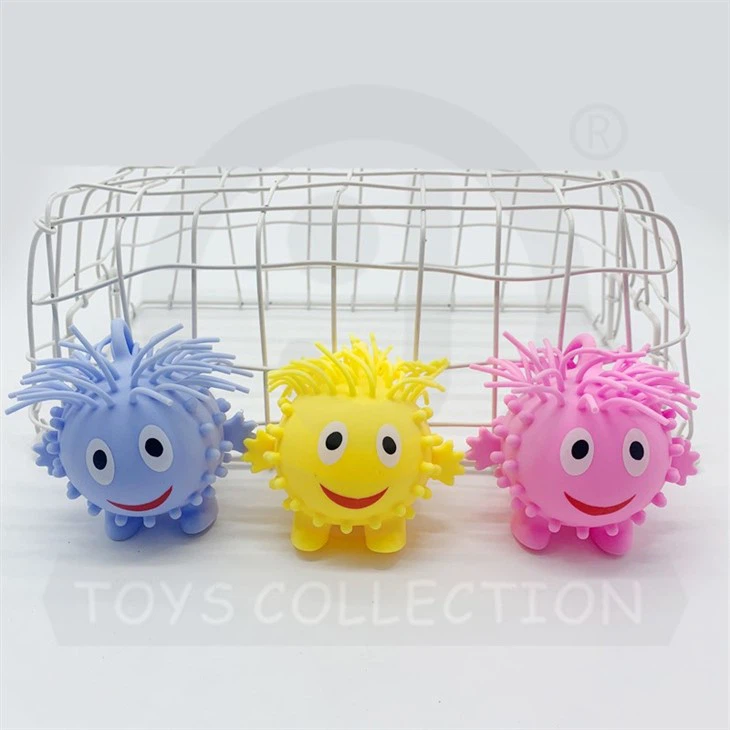 New Big Eye Puffer Ball With LED